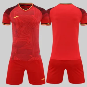 Red, Dark Red, Black & Gold